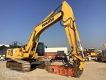 Used Excavator in yard
